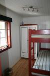 Ferienhaus Tangen Typ 1 - Schlafzimmer mit 1 Etagenbett